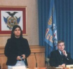 Ashley Turza presides, with Paul Seymour as parliamentarian.