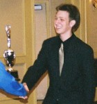 Tyler Beattie wins third in Dramatic Performance (2003).
