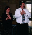 WFCA President-Elect Mary Wacker (left) and President Steve Sexton (right).