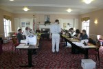 Tab coaches hard at work.